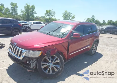 2013 Jeep Grand Cherokee Laredo из США, поврежденный, VIN 1C4RJFAT3DC529981